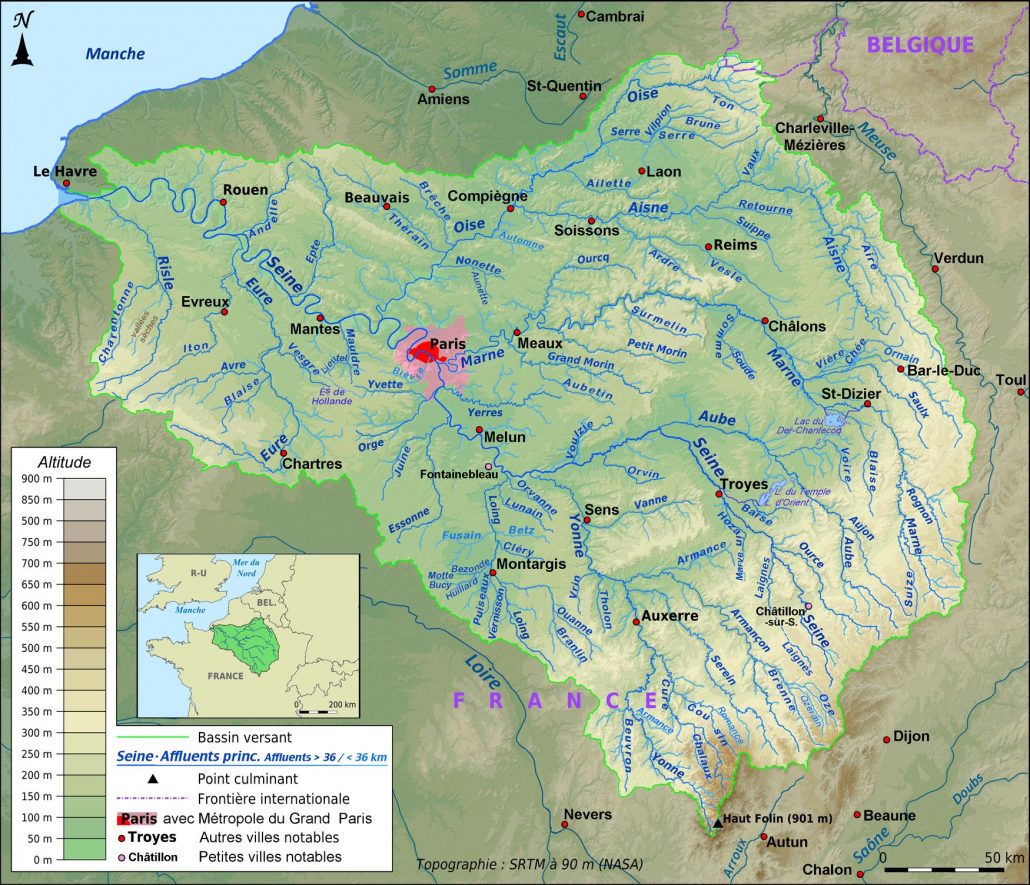 Où La Seine Prend T Elle Sa Source